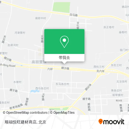 顺福悦旺建材商店地图