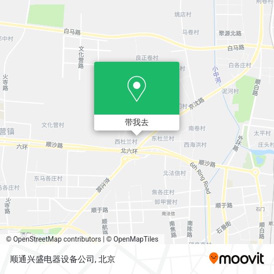 顺通兴盛电器设备公司地图