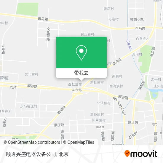 顺通兴盛电器设备公司地图