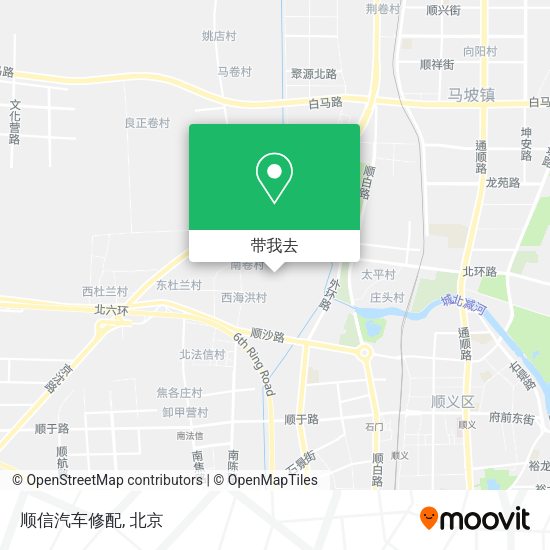 顺信汽车修配地图