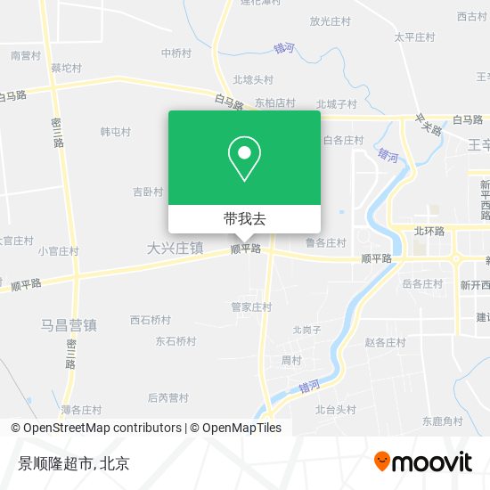 景顺隆超市地图