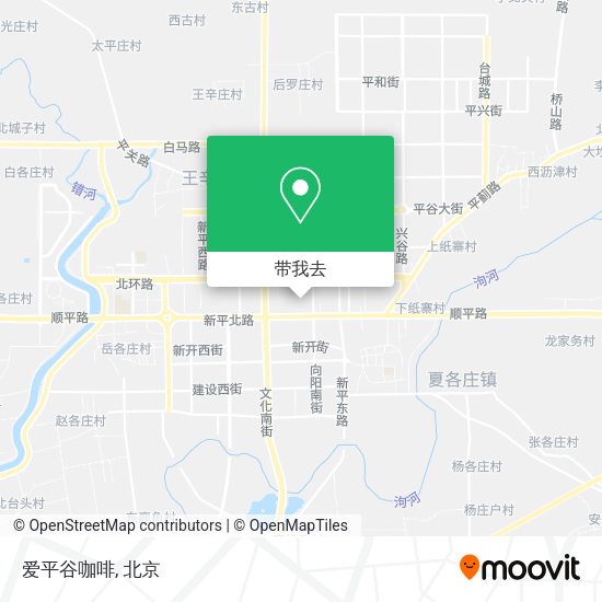 爱平谷咖啡地图