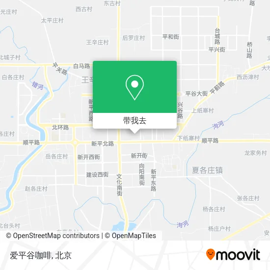爱平谷咖啡地图