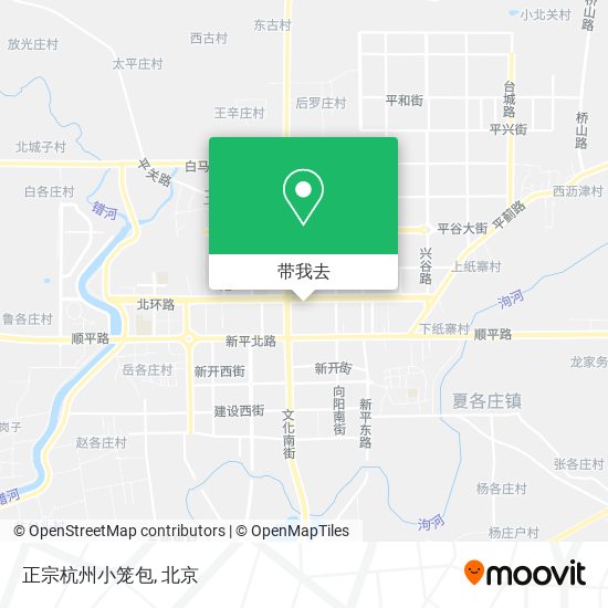正宗杭州小笼包地图