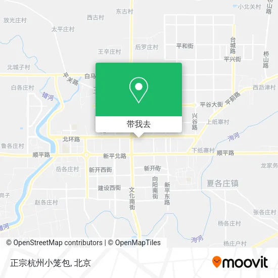 正宗杭州小笼包地图