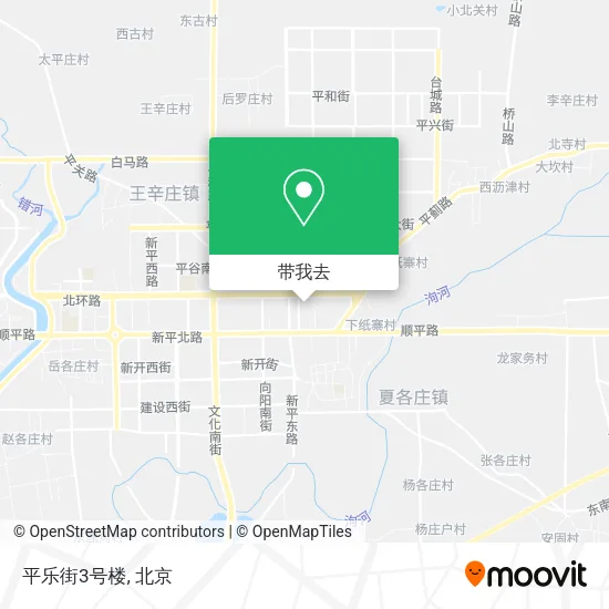 平乐街3号楼地图
