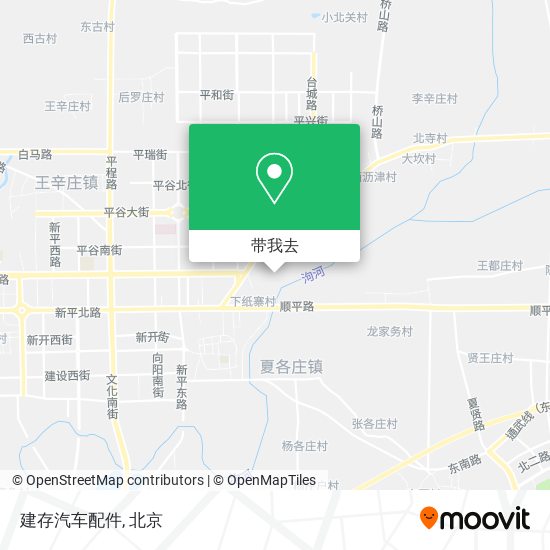 建存汽车配件地图