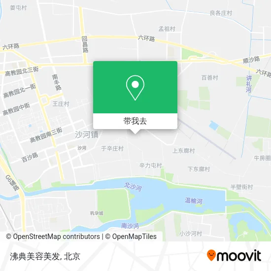 沸典美容美发地图