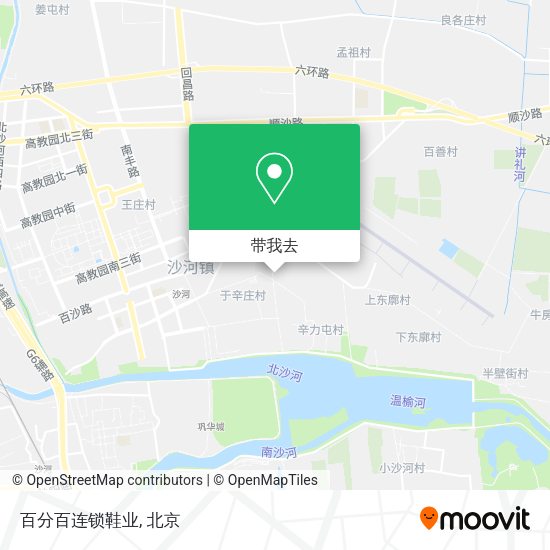 百分百连锁鞋业地图