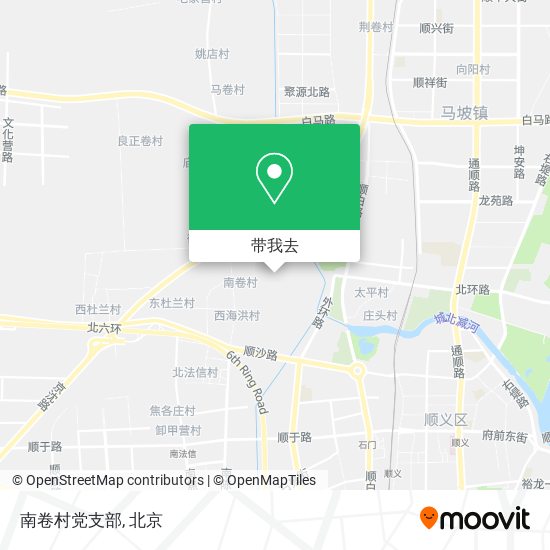 南卷村党支部地图