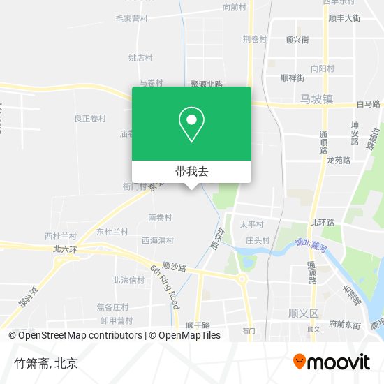 竹箫斋地图