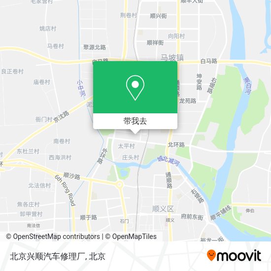 北京兴顺汽车修理厂地图