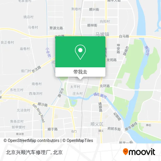 北京兴顺汽车修理厂地图