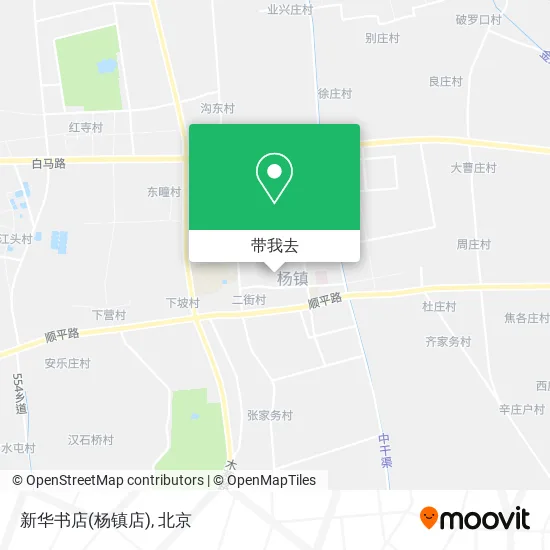 新华书店(杨镇店)地图