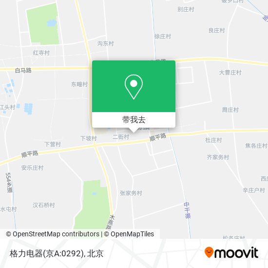 格力电器(京A:0292)地图