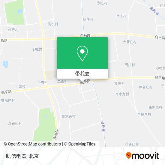 凯信电器地图