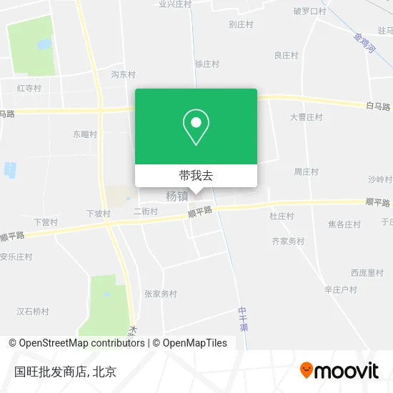 国旺批发商店地图
