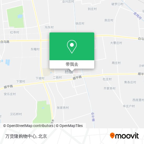 万货隆购物中心地图