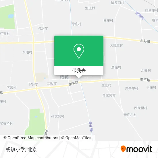 杨镇小学地图