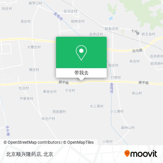 北京顺兴隆药店地图