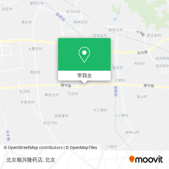 北京顺兴隆药店地图