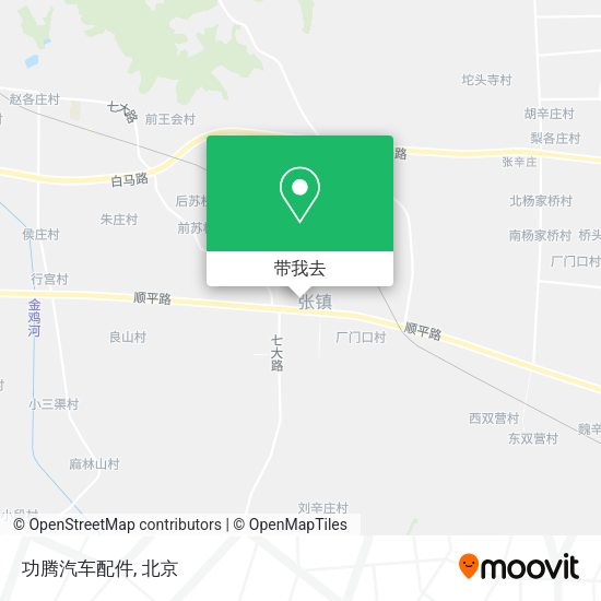 功腾汽车配件地图