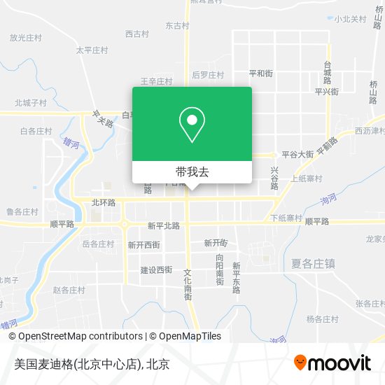 美国麦迪格(北京中心店)地图