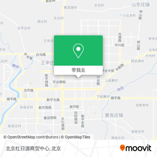 北京红日源商贸中心地图