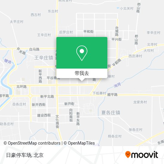 日豪停车场地图