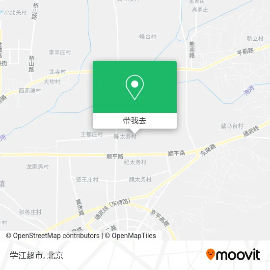 学江超市地图