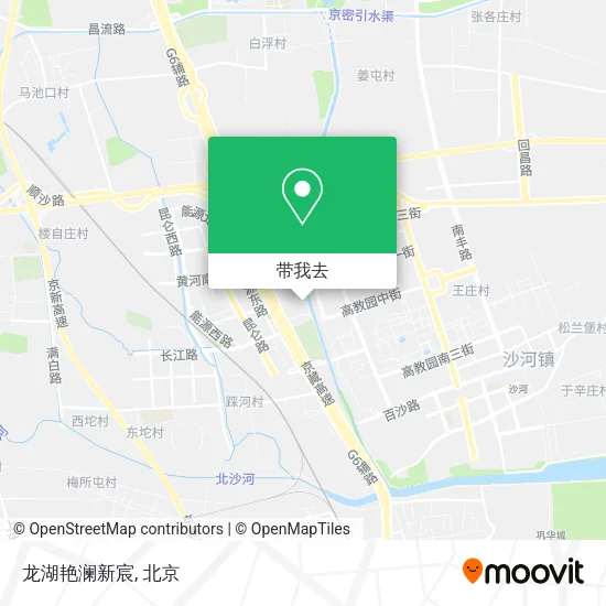 龙湖艳澜新宸地图