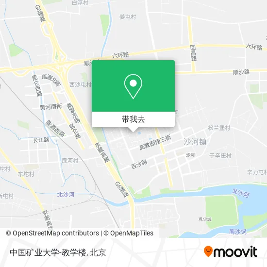 中国矿业大学-教学楼地图