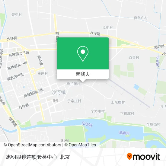 惠明眼镜连锁验检中心地图