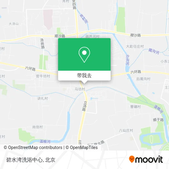 碧水湾洗浴中心地图