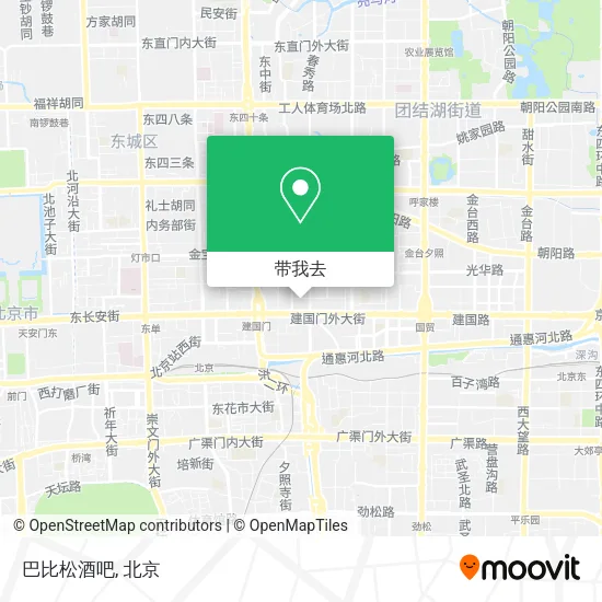 巴比松酒吧地图