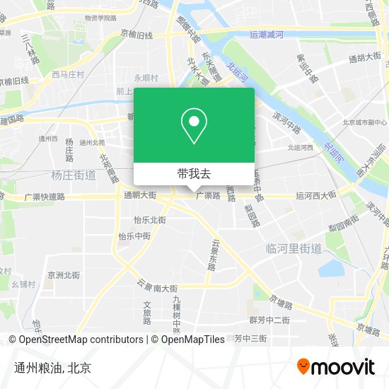通州粮油地图