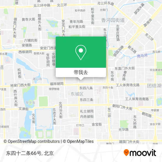 东四十二条66号地图