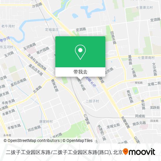二拔子工业园区东路/二拨子工业园区东路(路口)地图