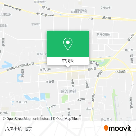 清岚小镇地图