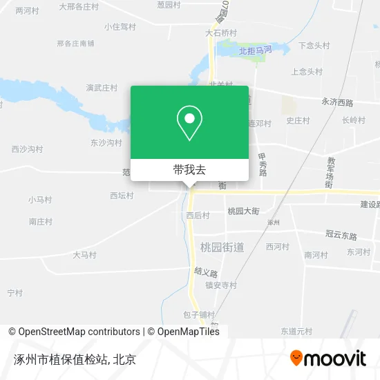 涿州市植保值检站地图