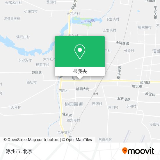 涿州市地图