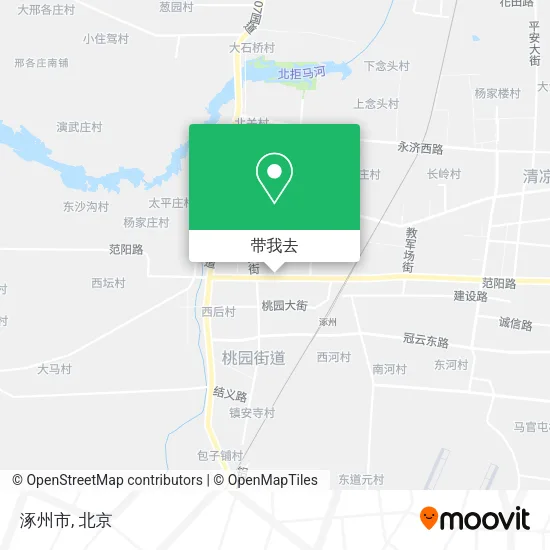 涿州市地图