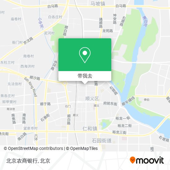 北京农商银行地图