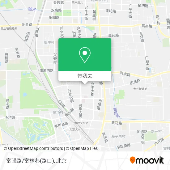 富强路/富林巷(路口)地图