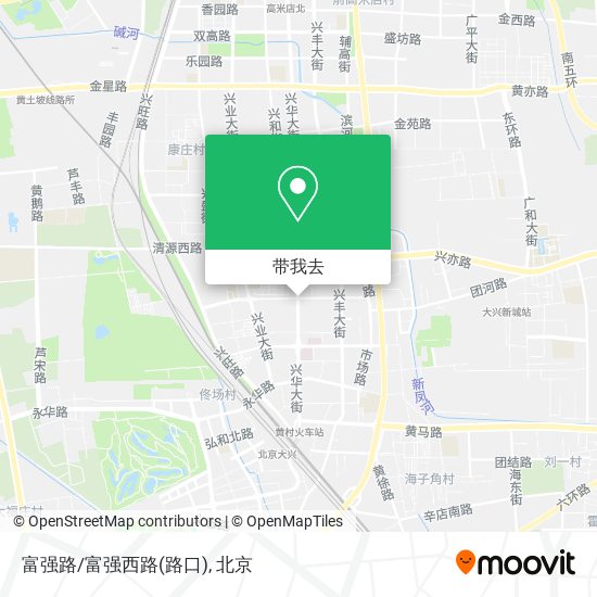 富强路/富强西路(路口)地图