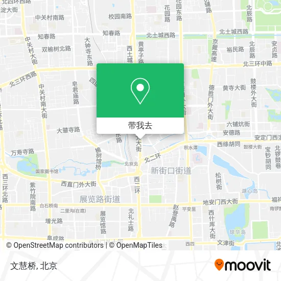 文慧桥地图