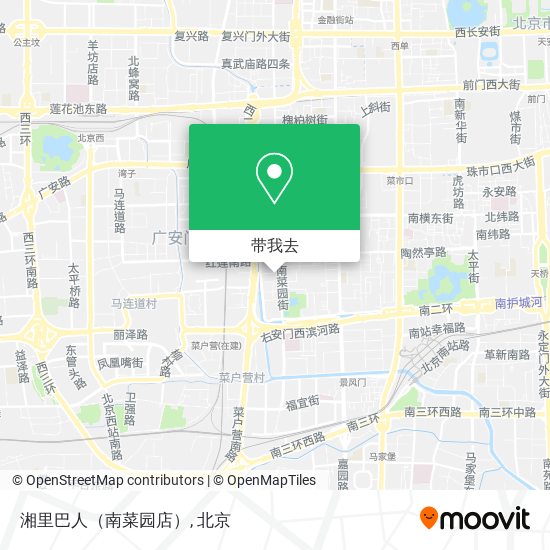 湘里巴人（南菜园店）地图