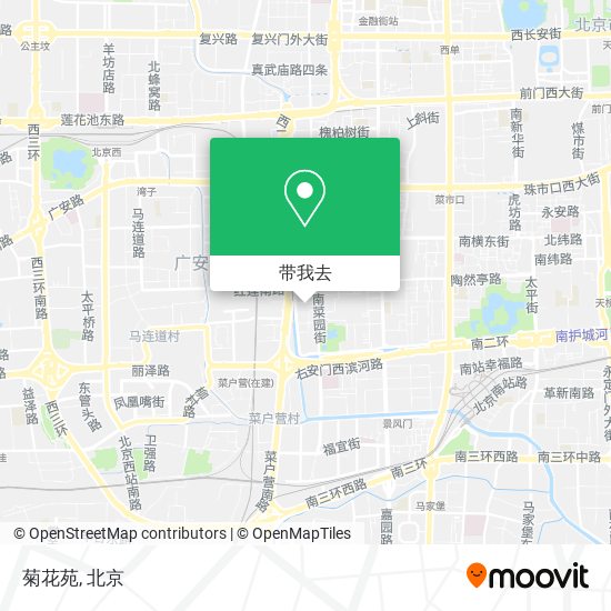 菊花苑地图