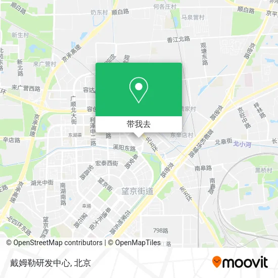 戴姆勒研发中心地图