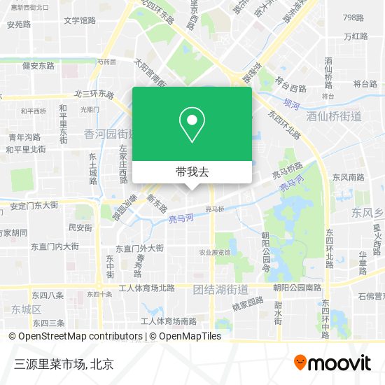 三源里菜市场地图